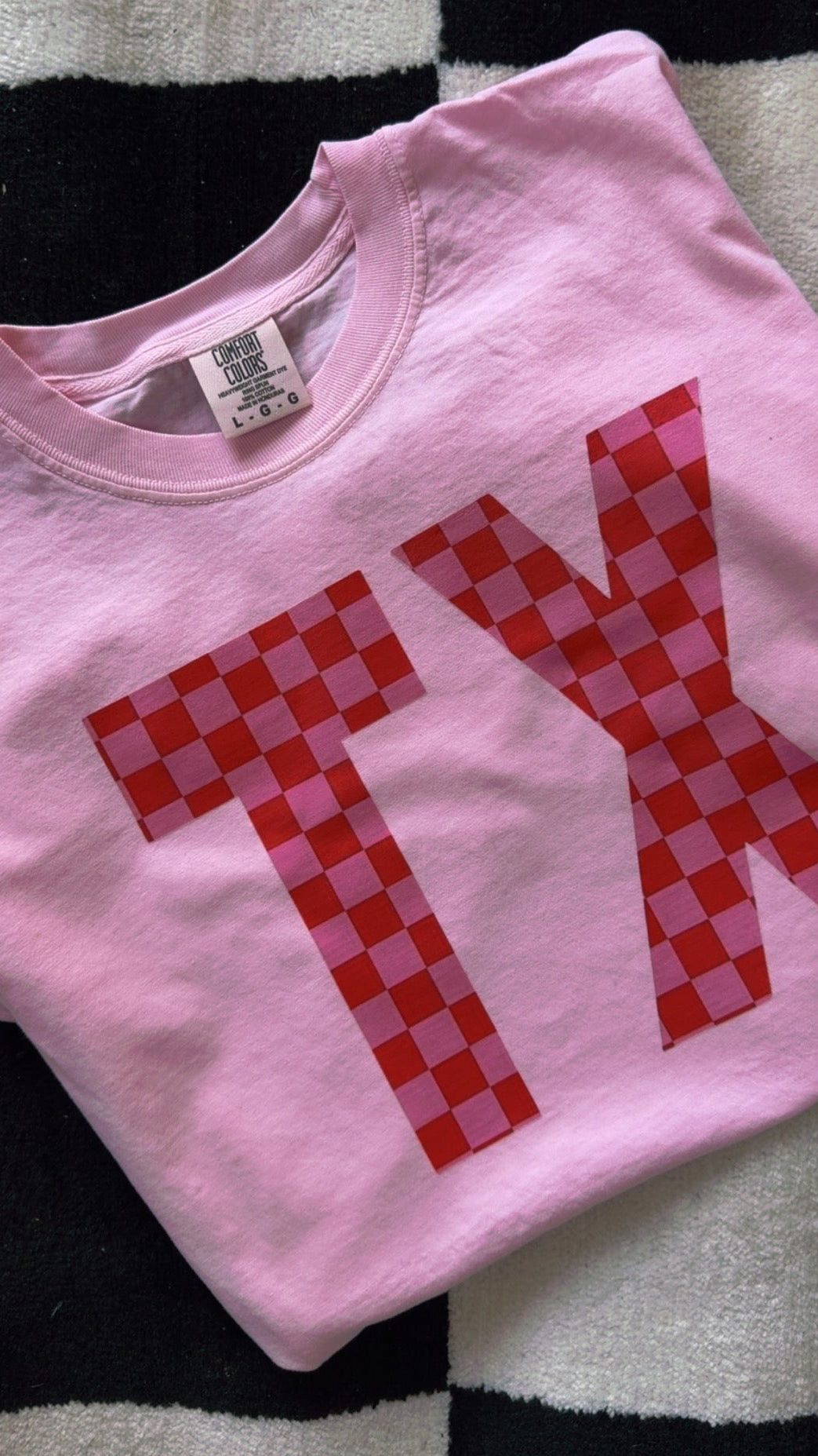 Checkered Tx 💕