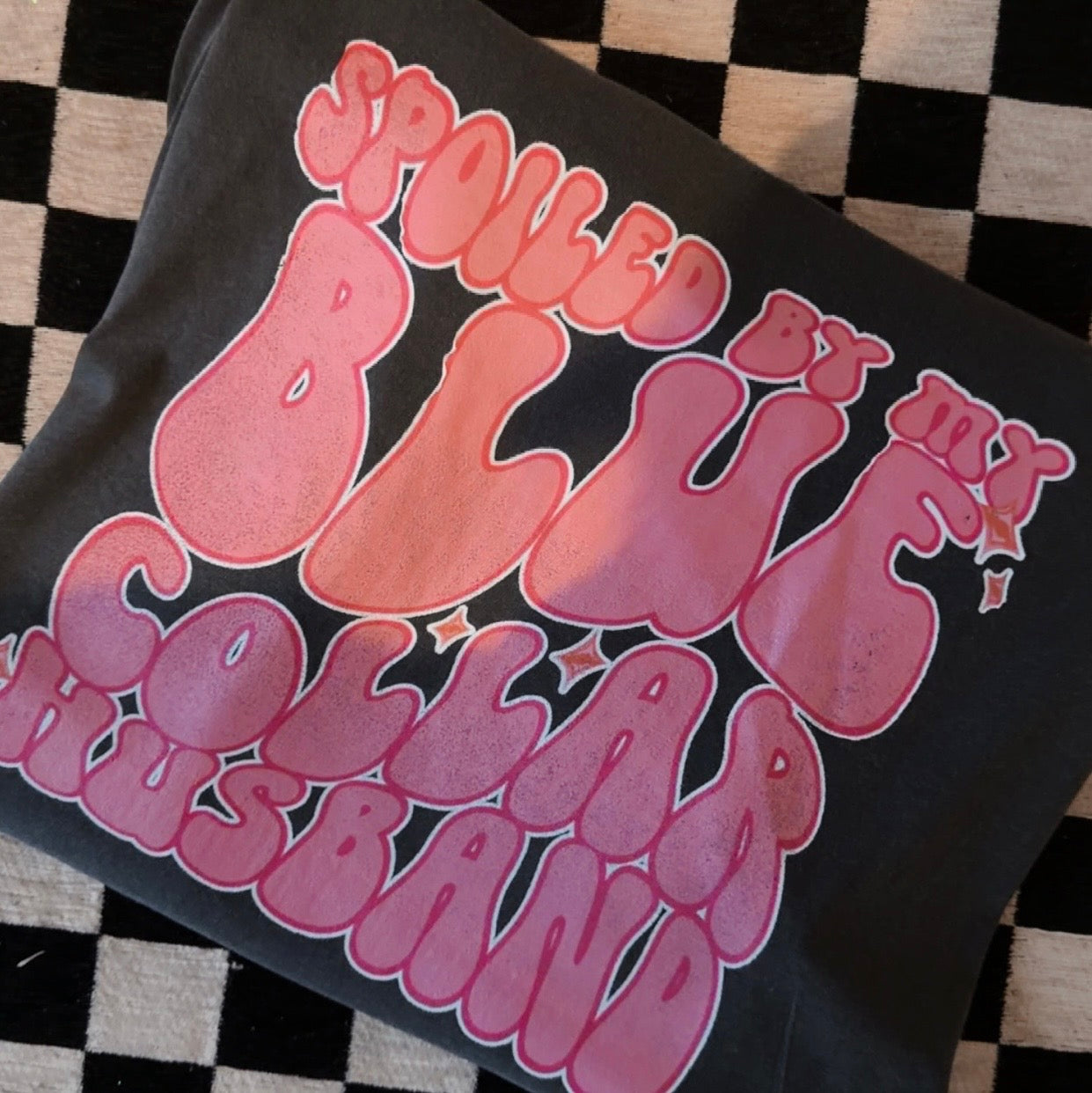 Spoiled Blue collar husband 🖤