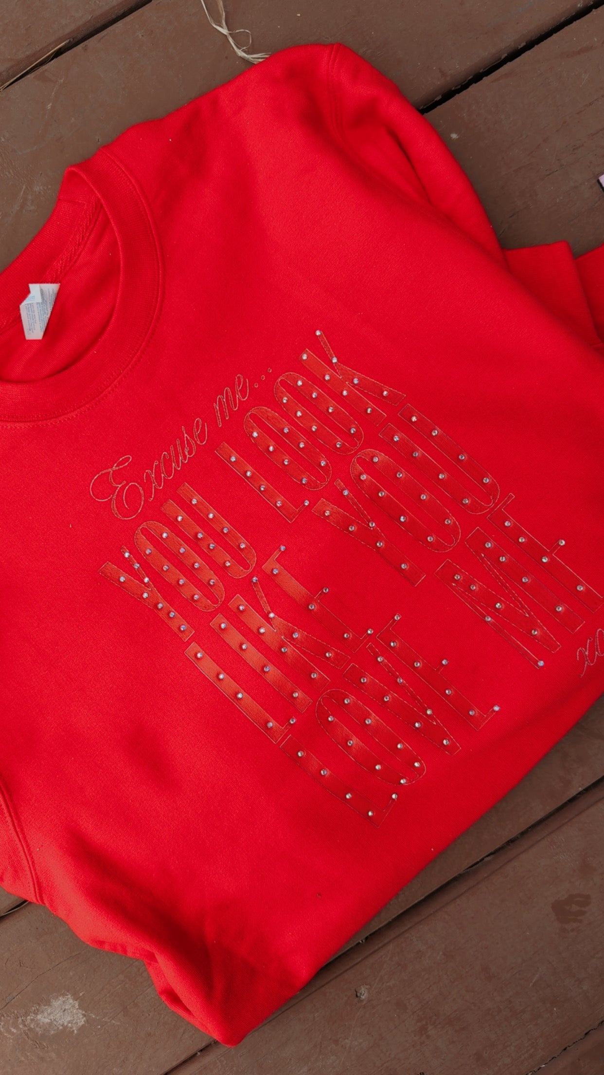 Excuse me you look like love me❤️