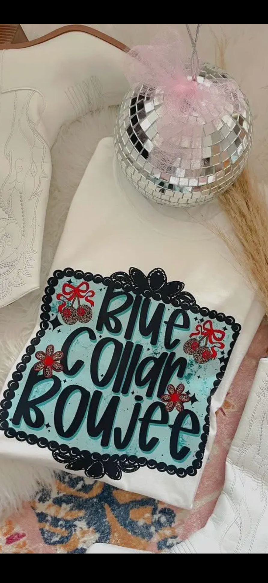 Blue collar boujee 🖤
