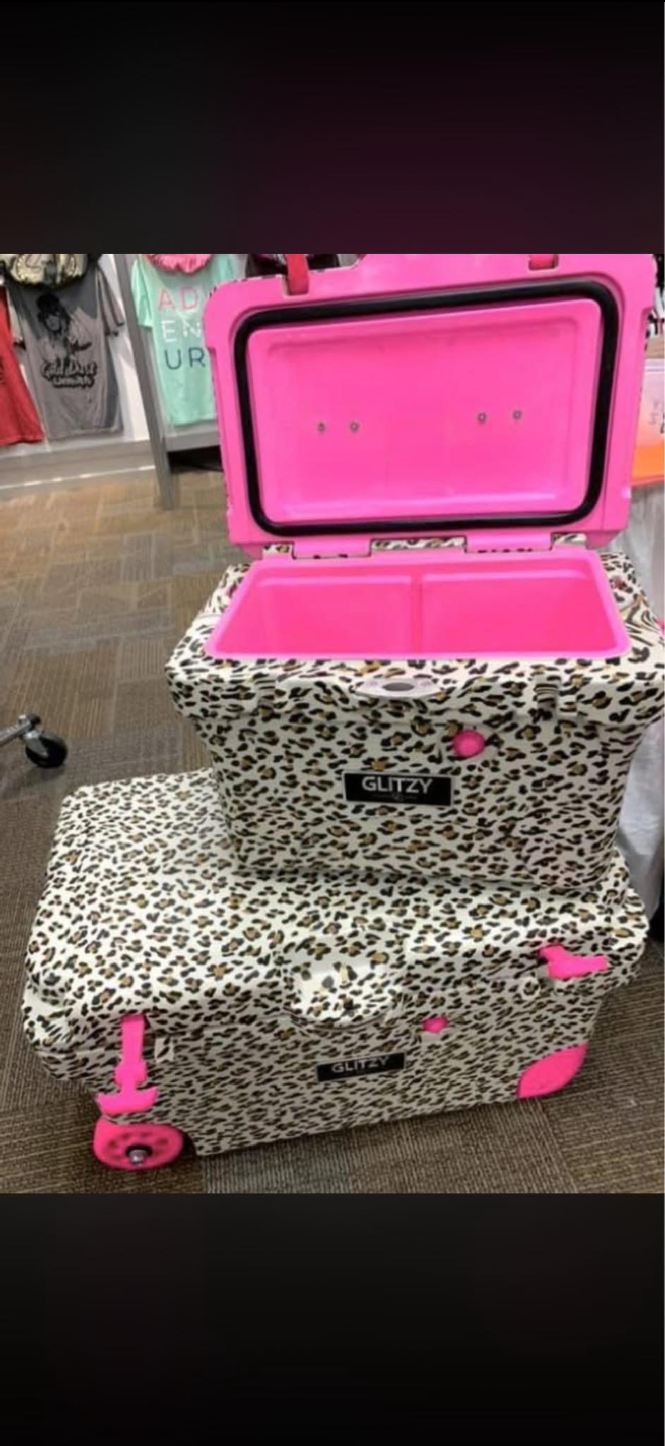 Glitzy cooler
