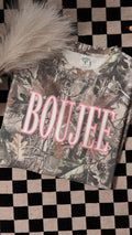 Boujee camo tee